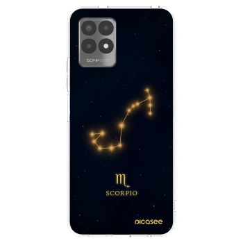 Picasee silikonski prozorni ovitek za Realme 8i - SCORPIO