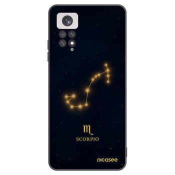 Picasee silikonski črni ovitek za Xiaomi Redmi Note 11 - SCORPIO