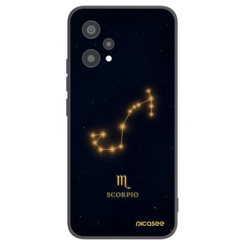 Picasee silikonski črni ovitek za Realme 9 Pro 5G - SCORPIO