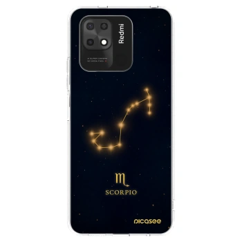Picasee silikonski prozorni ovitek za Xiaomi Redmi 10C - SCORPIO