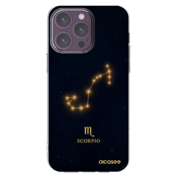 Picasee silikonski prozorni ovitek za Apple iPhone 14 Pro Max - SCORPIO