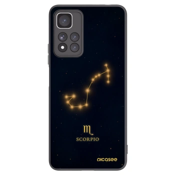 Picasee silikonski črni ovitek za Xiaomi Redmi Note 11 Pro+ 5G - SCORPIO