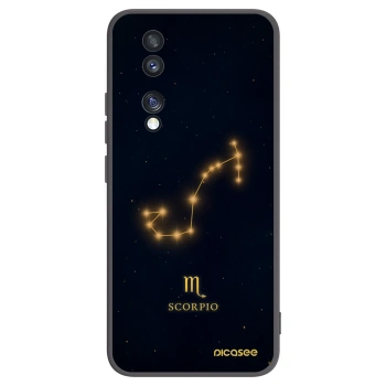 Picasee silikonski črni ovitek za Honor 70 - SCORPIO