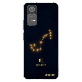 Picasee silikonski prozorni ovitek za Xiaomi Redmi Note 11S 5G - SCORPIO