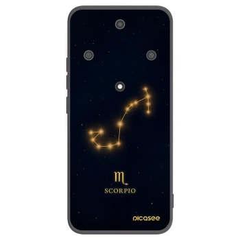 Picasee silikonski črni ovitek za Honor Magic5 Lite 5G - SCORPIO