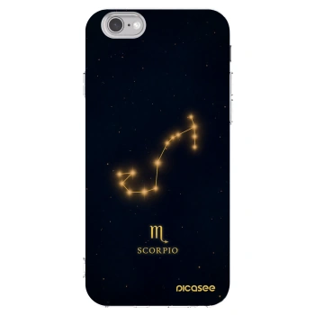 Picasee silikonski prozorni ovitek za Apple iPhone 6/6S - SCORPIO