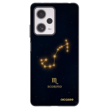 Picasee silikonski črni ovitek za Xiaomi Redmi Note 12 Pro+ 5G - SCORPIO