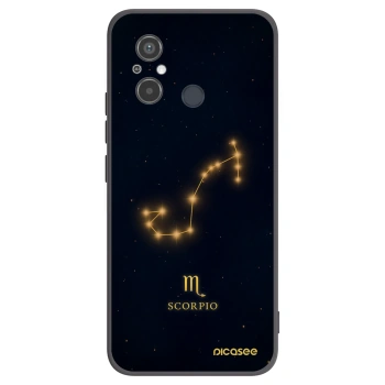 Picasee silikonski črni ovitek za Xiaomi Redmi 12C - SCORPIO