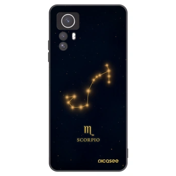 Picasee silikonski črni ovitek za Xiaomi Redmi Note 12S - SCORPIO