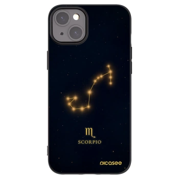 Picasee silikonski črni ovitek za Apple iPhone 15 Plus - SCORPIO