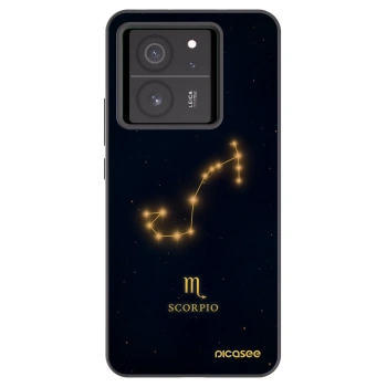 Picasee silikonski črni ovitek za Xiaomi 13T Pro - SCORPIO