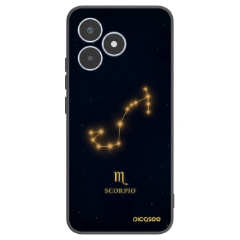 Picasee silikonski črni ovitek za Realme C53 - SCORPIO