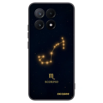 Picasee silikonski črni ovitek za Xiaomi Poco X6 Pro - SCORPIO