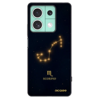 Picasee silikonski črni ovitek za Xiaomi Redmi Note 13 5G - SCORPIO