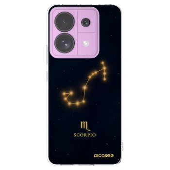 Picasee silikonski prozorni ovitek za Xiaomi Redmi Note 13 Pro 5G - SCORPIO