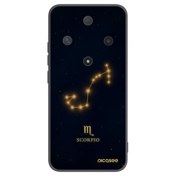 Picasee silikonski črni ovitek za Honor Magic6 Lite 5G - SCORPIO