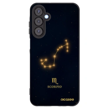 Picasee silikonski črni ovitek za Samsung Galaxy A25 A256B 5G - SCORPIO