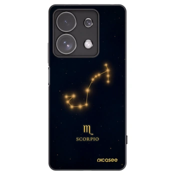 Picasee silikonski črni ovitek za Xiaomi Redmi Note 13 Pro 4G - SCORPIO
