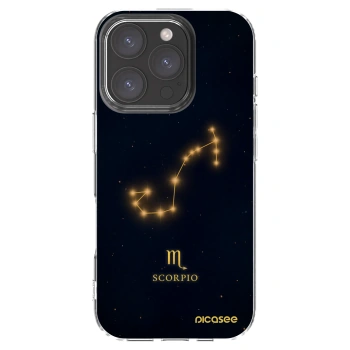 Picasee silikonski prozorni ovitek za Apple iPhone 16 Pro - SCORPIO