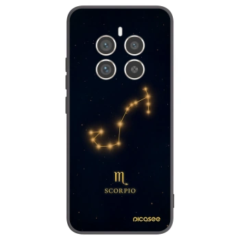 Picasee silikonski črni ovitek za Realme 12 Pro 5G - SCORPIO
