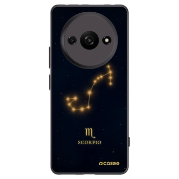 Picasee silikonski črni ovitek za Xiaomi Redmi A3 - SCORPIO