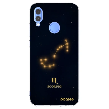 Picasee silikonski prozorni ovitek za Huawei P Smart 2019 - SCORPIO