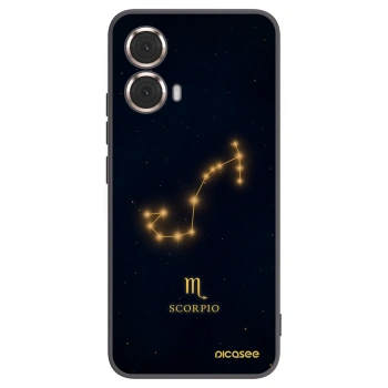 Picasee silikonski črni ovitek za Motorola Moto G85 - SCORPIO