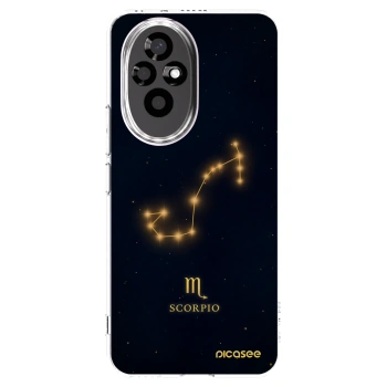Picasee silikonski prozorni ovitek za Honor 200 Pro 5G - SCORPIO