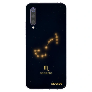 Picasee silikonski prozorni ovitek za Xiaomi Mi 9 - SCORPIO