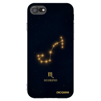 Picasee silikonski prozorni ovitek za Apple iPhone 7 - SCORPIO