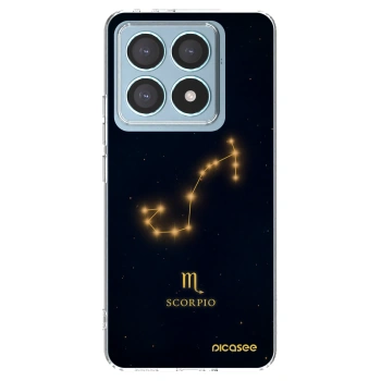 Picasee silikonski prozorni ovitek za Xiaomi 14T Pro - SCORPIO