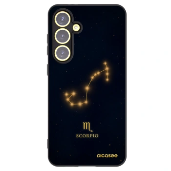 Picasee silikonski črni ovitek za Samsung Galaxy S24 FE S721B - SCORPIO