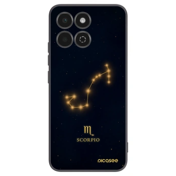 Picasee silikonski črni ovitek za Honor 200 Smart 5G - SCORPIO