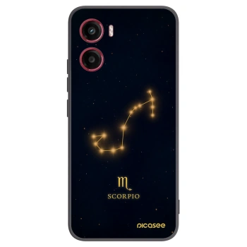 Picasee silikonski črni ovitek za Motorola Moto G05 - SCORPIO