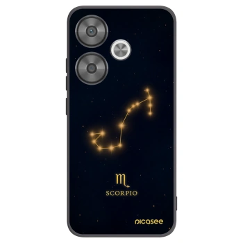 Picasee silikonski črni ovitek za Xiaomi Poco F6 - SCORPIO