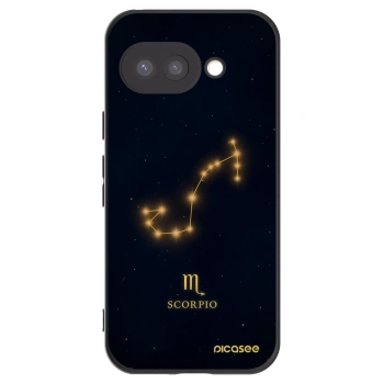 Picasee silikonski črni ovitek za Google Pixel 9a - SCORPIO