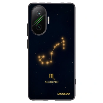 Picasee silikonski črni ovitek za Xiaomi Poco F7 5G - SCORPIO
