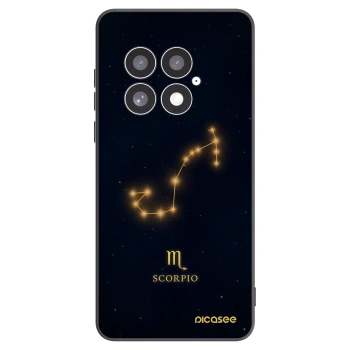 Picasee silikonski črni ovitek za OnePlus 13 5G - SCORPIO