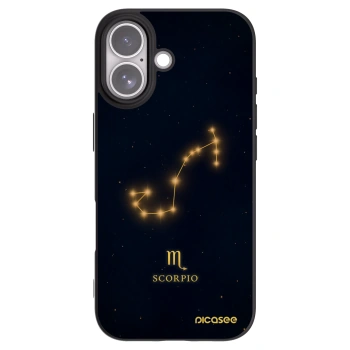 Picasee silikonski črni ovitek za Apple iPhone 17 - SCORPIO