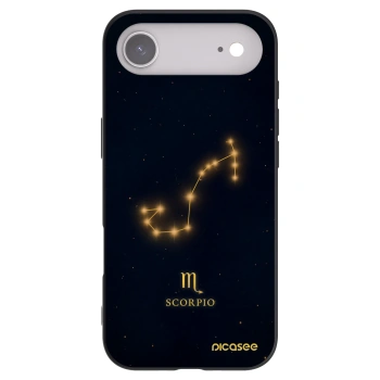 Picasee silikonski črni ovitek za Apple iPhone Air - SCORPIO