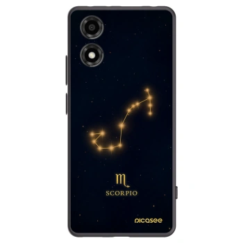 Picasee silikonski črni ovitek za Motorola Moto E14 - SCORPIO