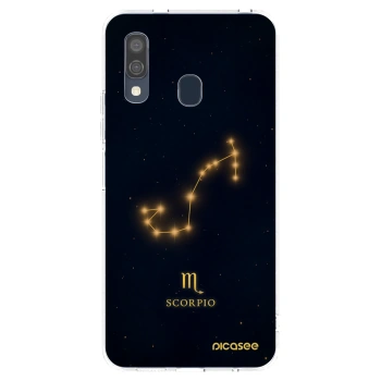 Picasee silikonski prozorni ovitek za Samsung Galaxy A40 A405F - SCORPIO