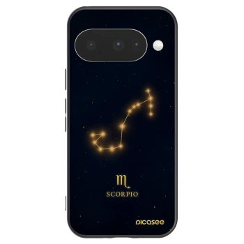 Picasee silikonski črni ovitek za Google Pixel 10 - SCORPIO