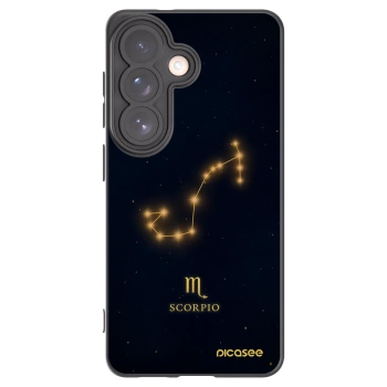 Picasee silikonski črni ovitek za Samsung Galaxy S26 - SCORPIO