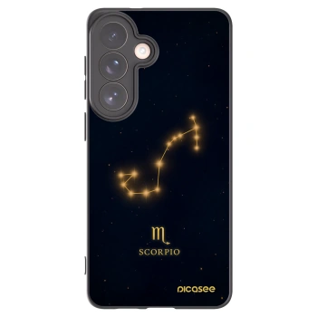 Picasee silikonski črni ovitek za Samsung Galaxy S26+ - SCORPIO