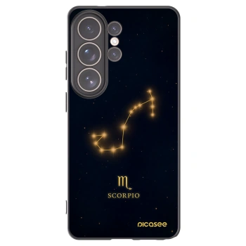 Picasee silikonski črni ovitek za Samsung Galaxy S26 Ultra - SCORPIO