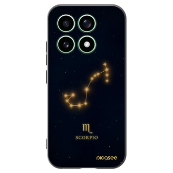 Picasee silikonski črni ovitek za Xiaomi 17 - SCORPIO