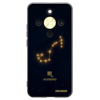 Picasee silikonski črni ovitek za Honor Magic8 Lite 5G - SCORPIO