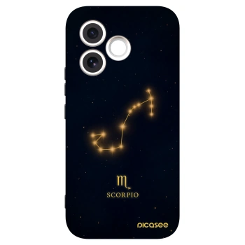 Picasee silikonski črni ovitek za Honor 600 Lite - SCORPIO