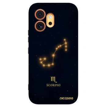 Picasee silikonski črni ovitek za Honor 600 - SCORPIO